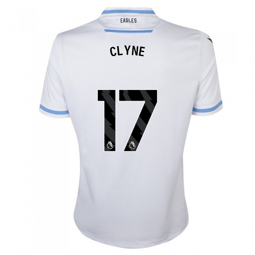 Dzieci Nathaniel Clyne #17 Biały Wyjazdowa Koszulka 2023/24 Koszulki Klubowe
