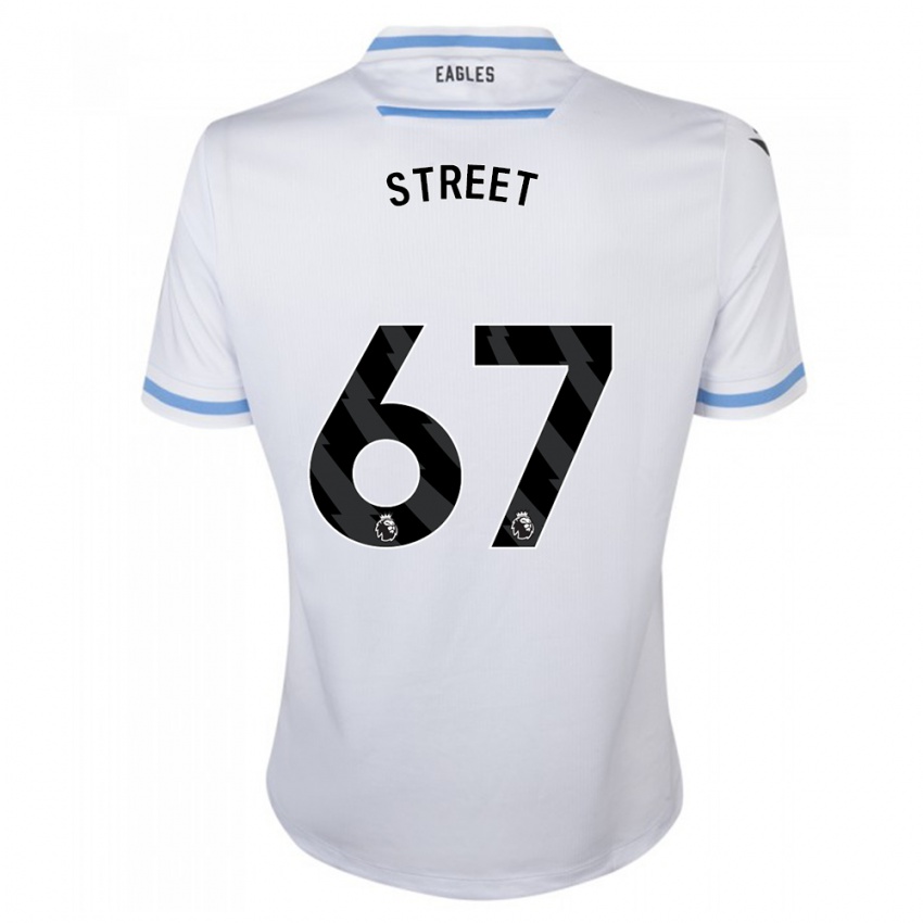 Dzieci Rob Street #67 Biały Wyjazdowa Koszulka 2023/24 Koszulki Klubowe