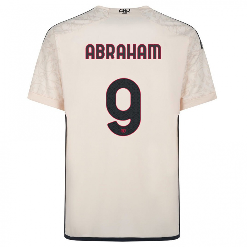 Dzieci Tammy Abraham #9 Białawy Wyjazdowa Koszulka 2023/24 Koszulki Klubowe