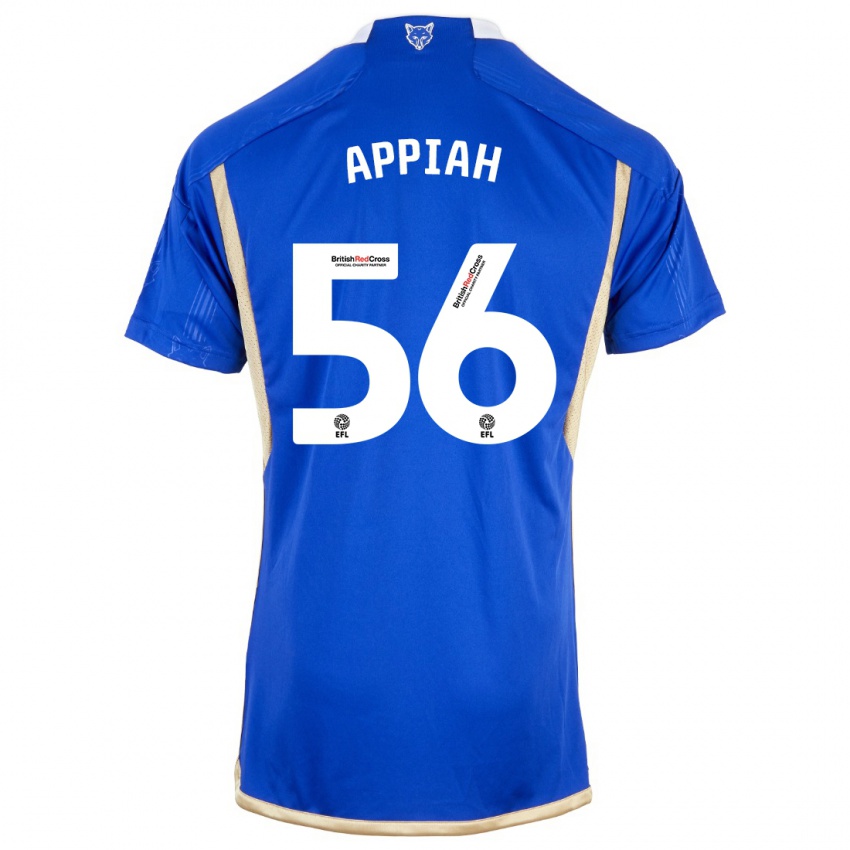 Kobiety Paul Appiah #56 Królewski Niebieski Domowa Koszulka 2023/24 Koszulki Klubowe