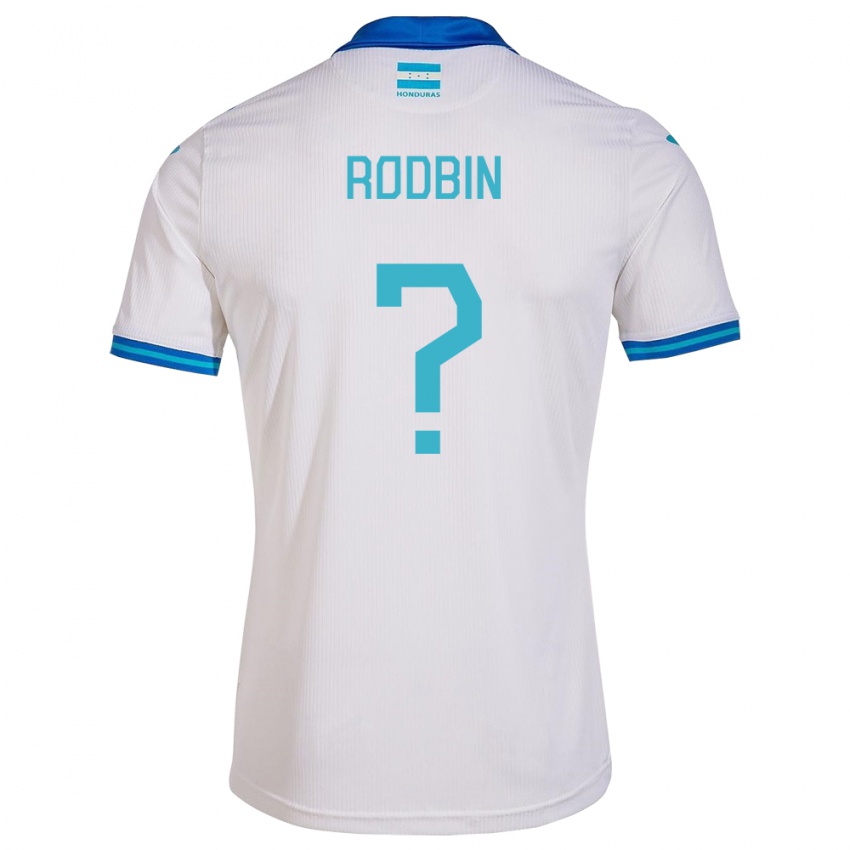 Kobiety Honduras Rodbin Mejía #0 Biały Domowa Koszulka 24-26 Koszulki Klubowe