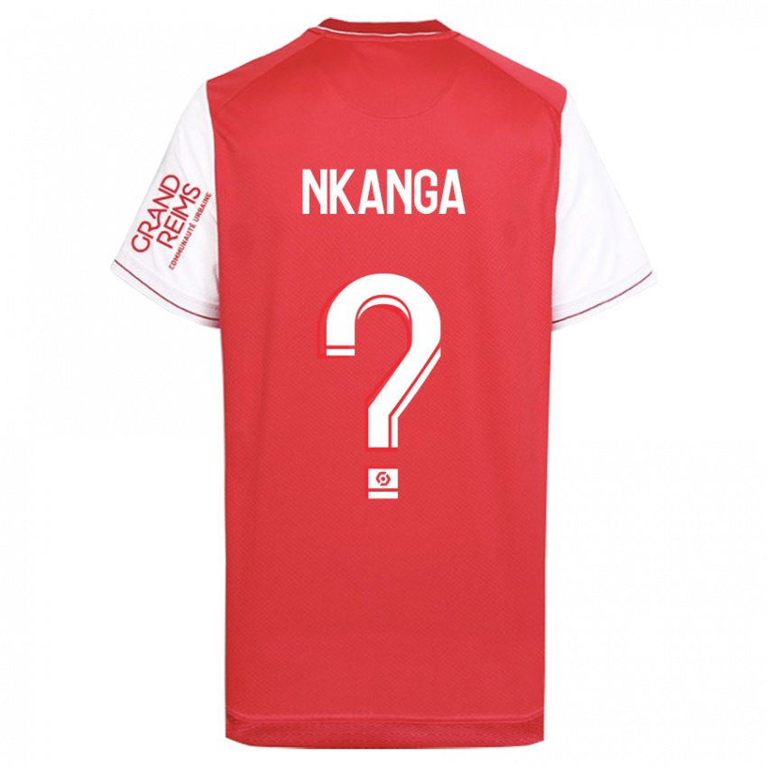 Dzieci Dayvin Nkanga #0 Czerwony Domowa Koszulka 2023/24 Koszulki Klubowe