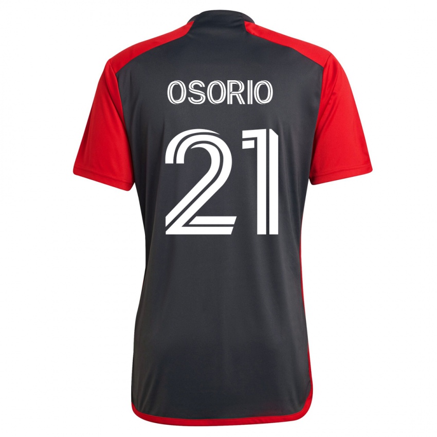 Dzieci Jonathan Osorio #21 Szary Domowa Koszulka 2023/24 Koszulki Klubowe