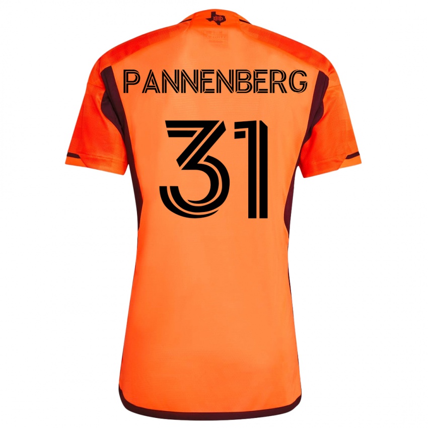 Dzieci Andrew Pannenberg #31 Pomarańczowy Domowa Koszulka 2023/24 Koszulki Klubowe