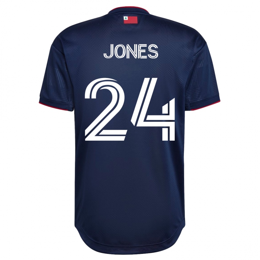 Dzieci Dejuan Jones #24 Marynarka Wojenna Domowa Koszulka 2023/24 Koszulki Klubowe