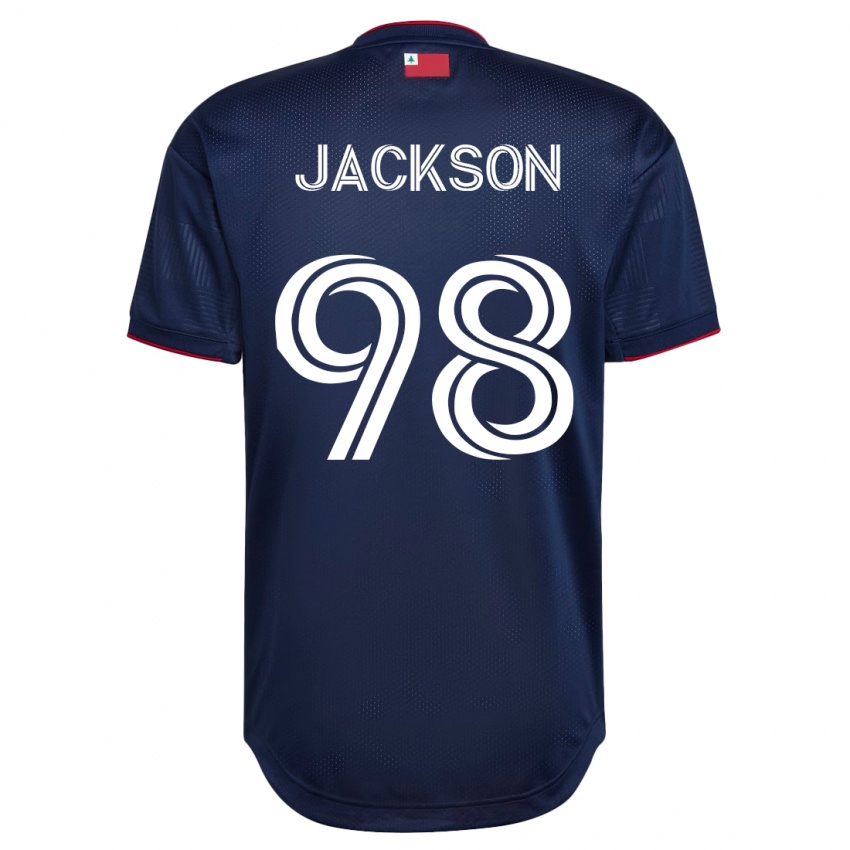 Dzieci Jacob Jackson #98 Marynarka Wojenna Domowa Koszulka 2023/24 Koszulki Klubowe