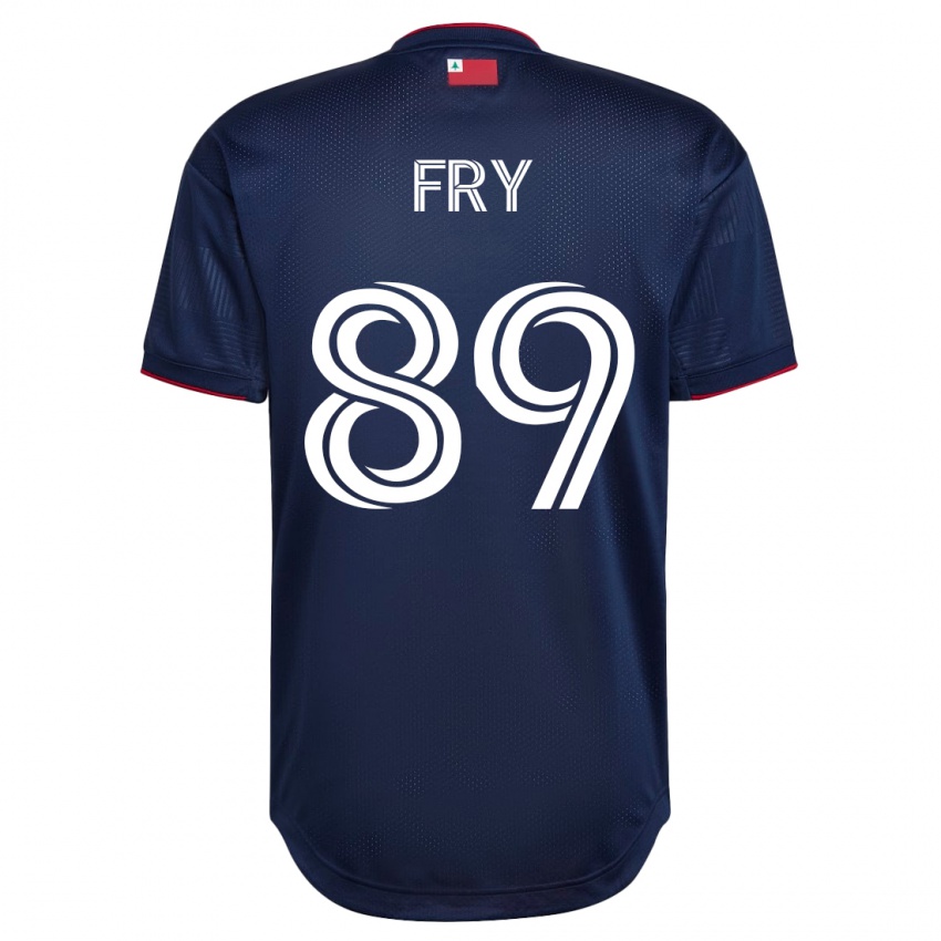 Dzieci Malcolm Fry #89 Marynarka Wojenna Domowa Koszulka 2023/24 Koszulki Klubowe