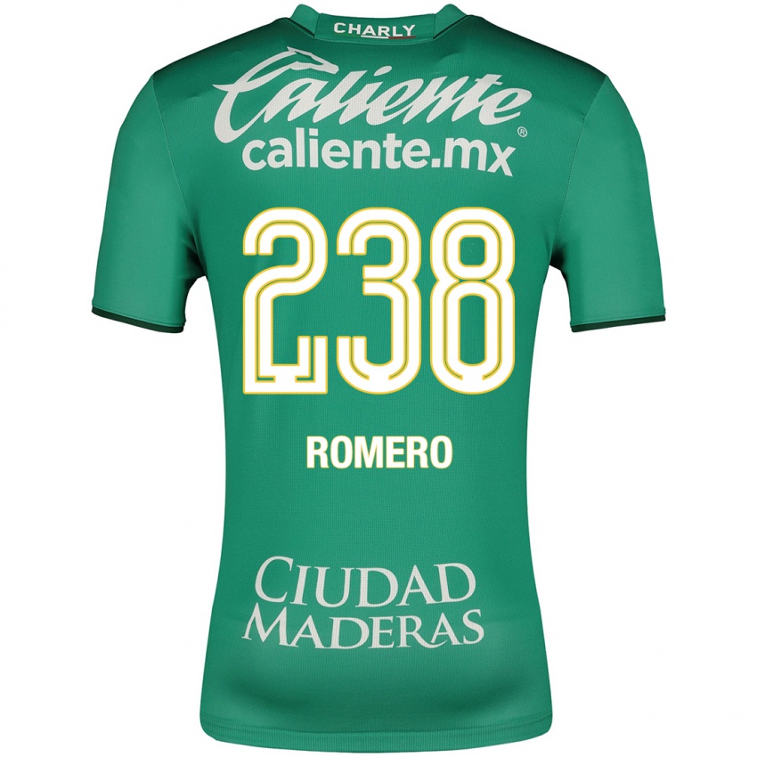 Dzieci Paulo Romero #238 Zielony Domowa Koszulka 2023/24 Koszulki Klubowe