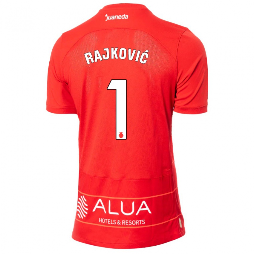 Dzieci Predrag Rajkovic #1 Czerwony Domowa Koszulka 2023/24 Koszulki Klubowe