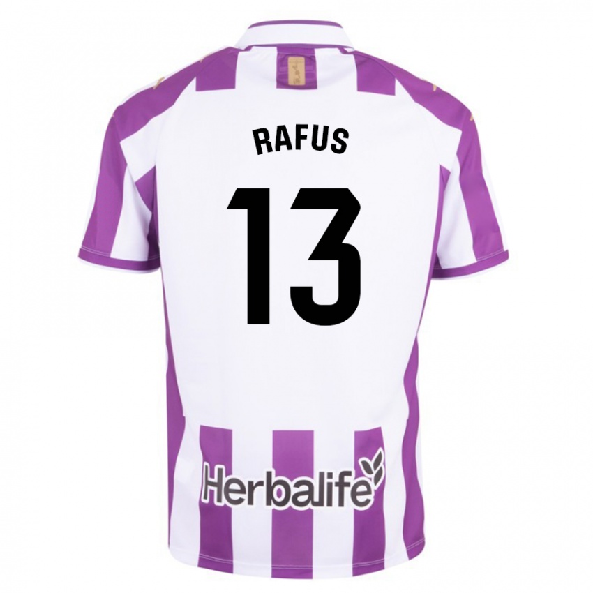Dzieci Arnau Rafus #13 Purpurowy Domowa Koszulka 2023/24 Koszulki Klubowe