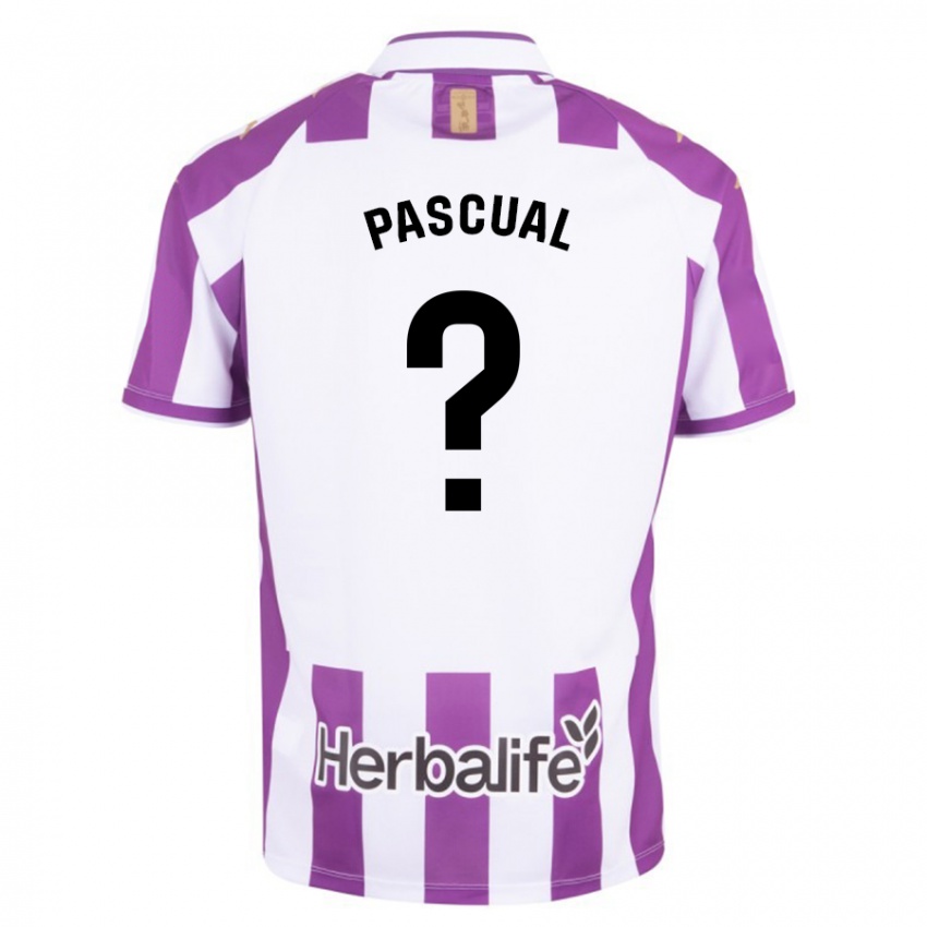 Dzieci Adrián Pascual #0 Purpurowy Domowa Koszulka 2023/24 Koszulki Klubowe