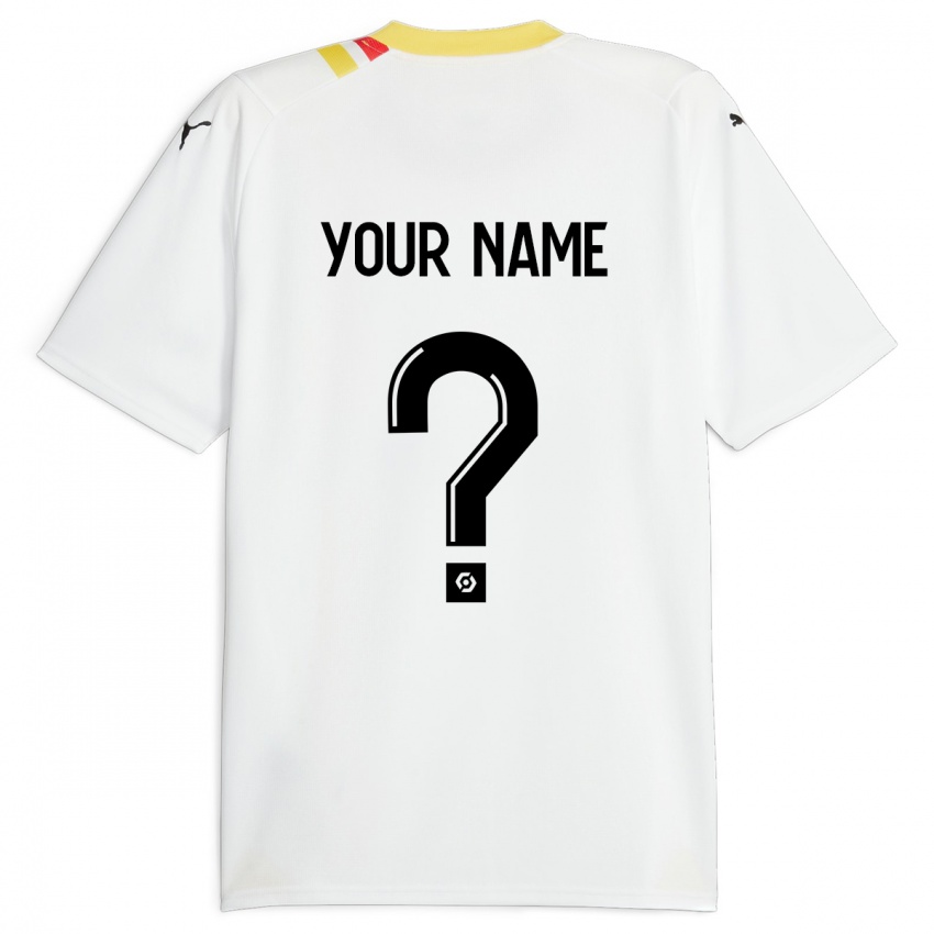 Dzieci Twoje Imię #0 Czarny Wyjazdowa Koszulka 2023/24 Koszulki Klubowe