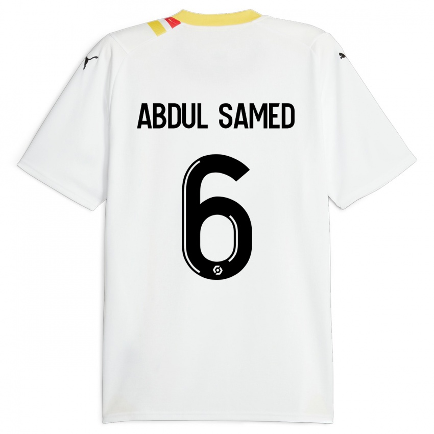 Dzieci Salis Abdul Samed #6 Czarny Wyjazdowa Koszulka 2023/24 Koszulki Klubowe