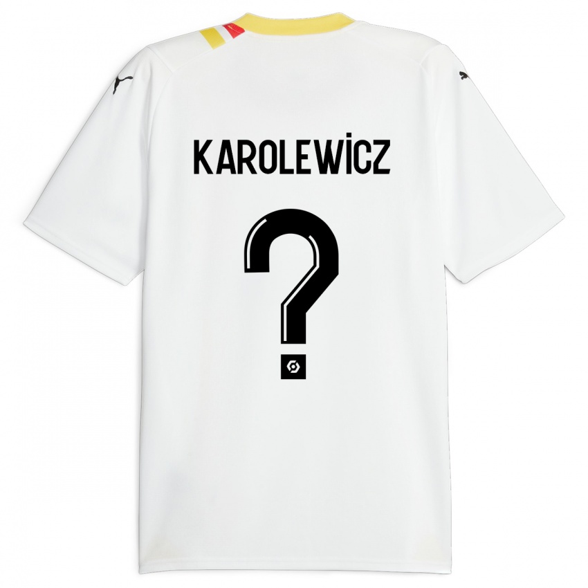 Dzieci Roman Karolewicz #0 Czarny Wyjazdowa Koszulka 2023/24 Koszulki Klubowe