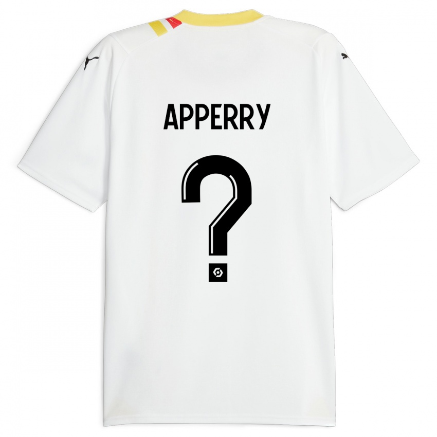 Dzieci Marceau Apperry #0 Czarny Wyjazdowa Koszulka 2023/24 Koszulki Klubowe