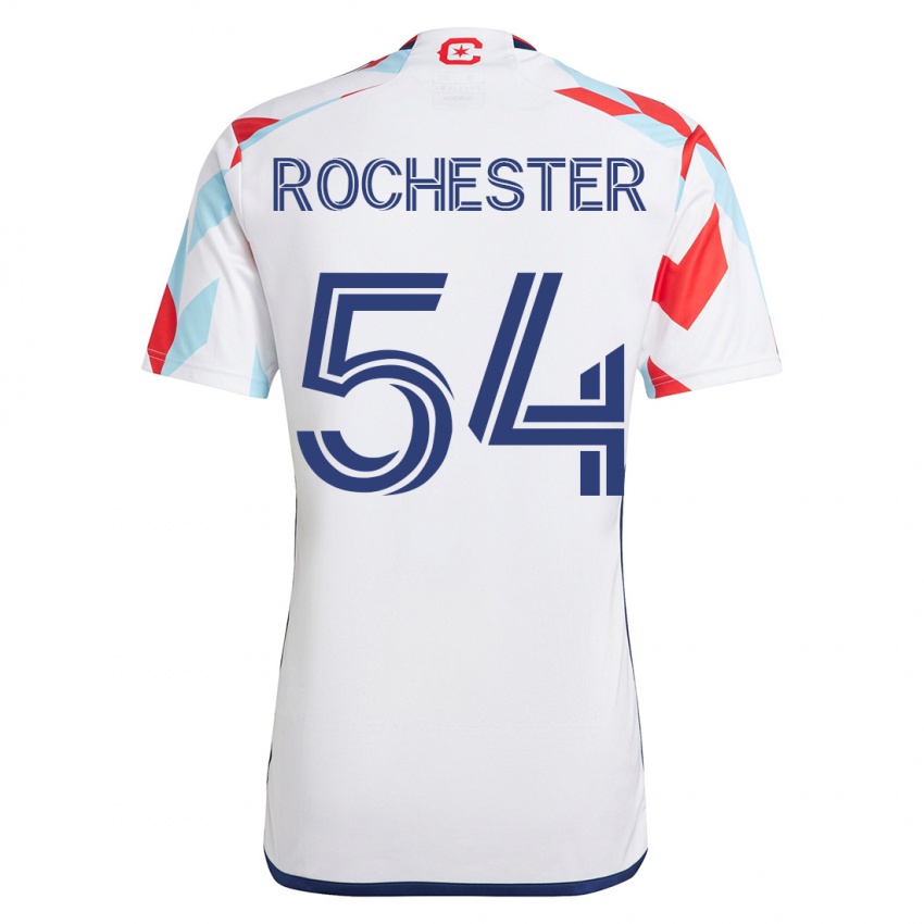 Dzieci Lamonth Rochester #54 Biało Niebieski Wyjazdowa Koszulka 2023/24 Koszulki Klubowe