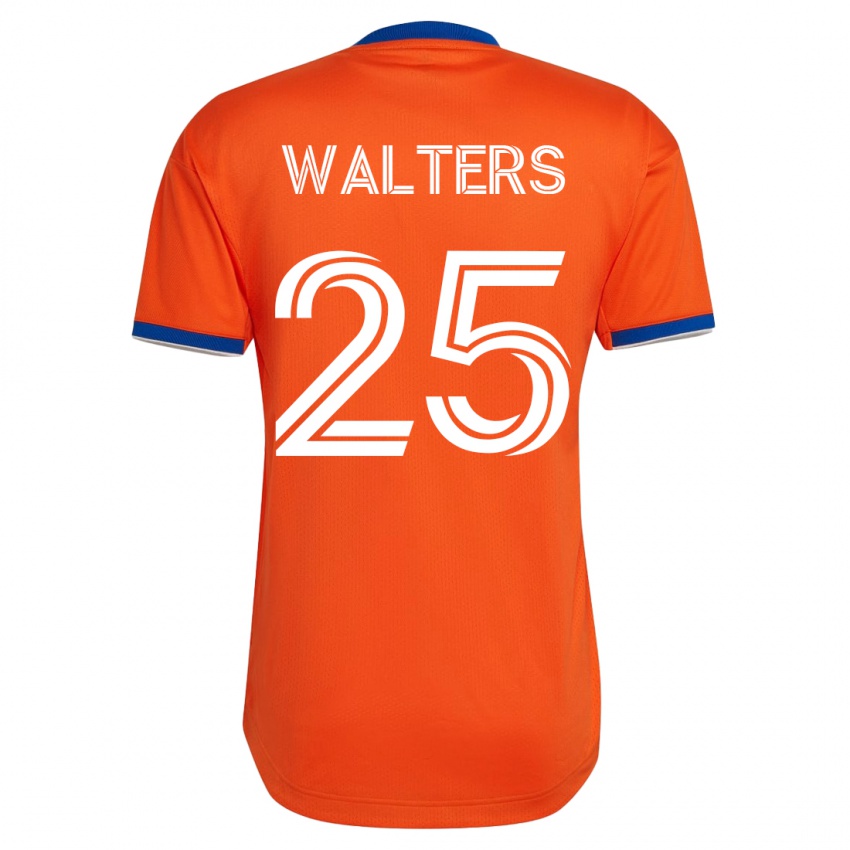 Dzieci Paul Walters #25 Biały Wyjazdowa Koszulka 2023/24 Koszulki Klubowe