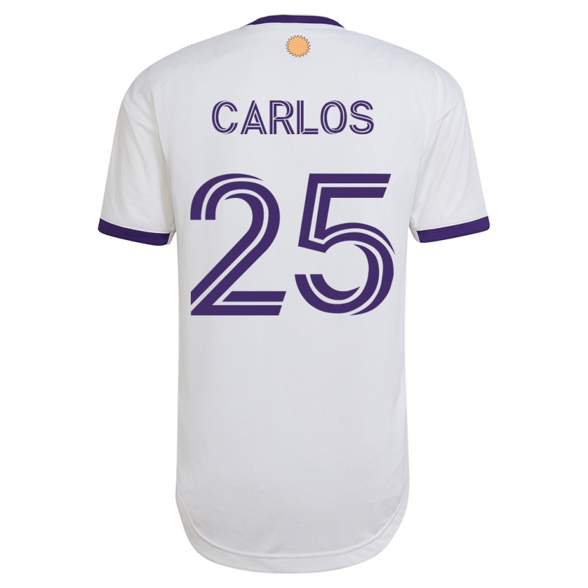 Dzieci Antônio Carlos #25 Biały Wyjazdowa Koszulka 2023/24 Koszulki Klubowe