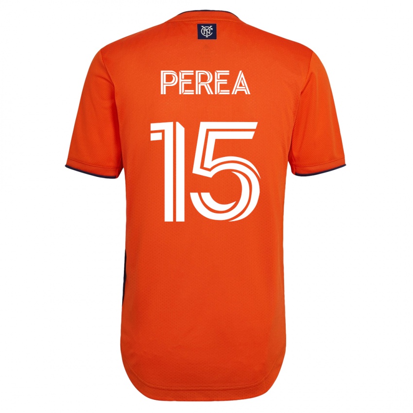 Dzieci Andrés Perea #15 Czarny Wyjazdowa Koszulka 2023/24 Koszulki Klubowe