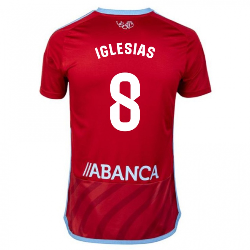 Dzieci Bruno Iglesias #8 Czerwony Wyjazdowa Koszulka 2023/24 Koszulki Klubowe