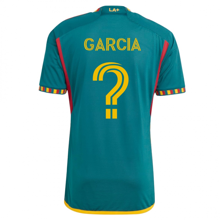 Męski Emiliano Garcia #0 Zielony Wyjazdowa Koszulka 2023/24 Koszulki Klubowe