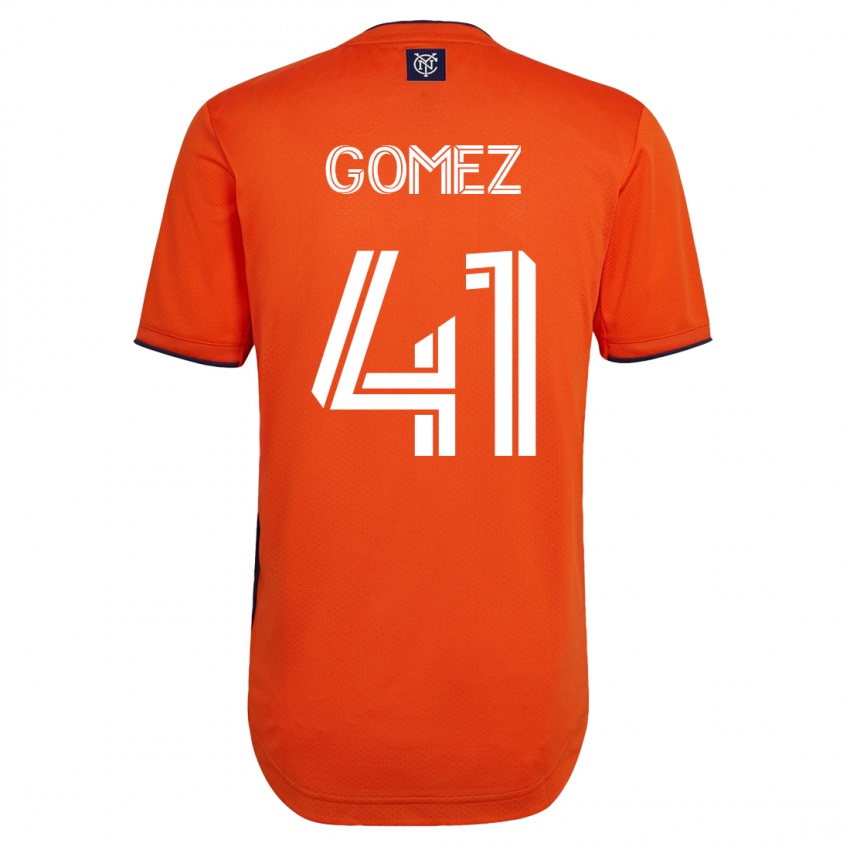 Męski Julián Gómez #41 Czarny Wyjazdowa Koszulka 2023/24 Koszulki Klubowe