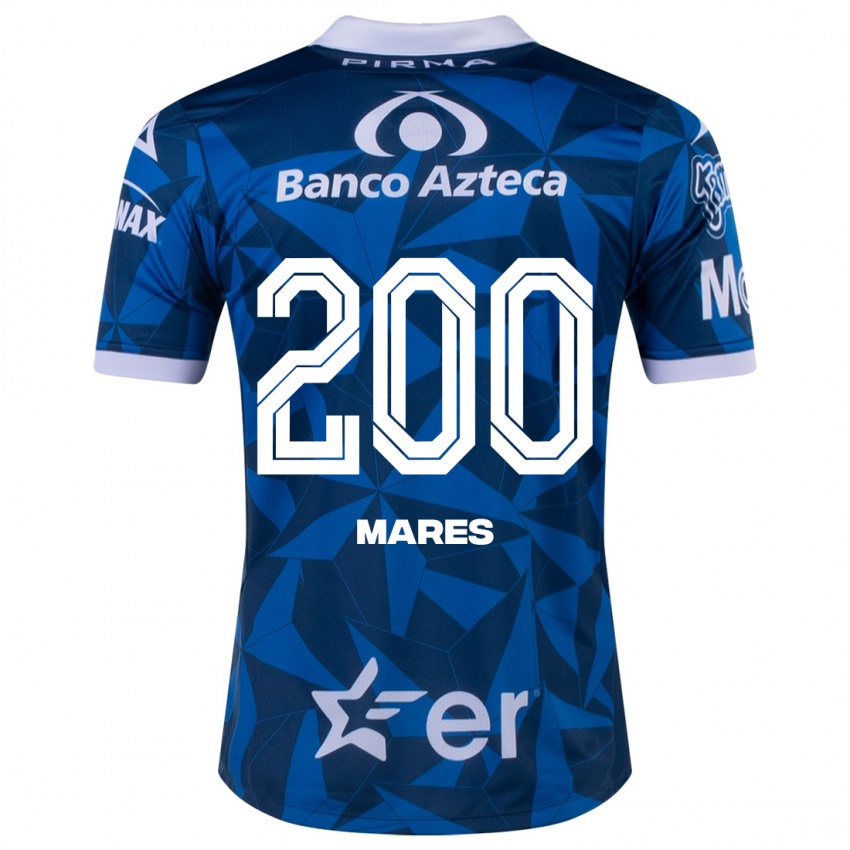 Męski Cristian Mares #200 Niebieski Wyjazdowa Koszulka 2023/24 Koszulki Klubowe