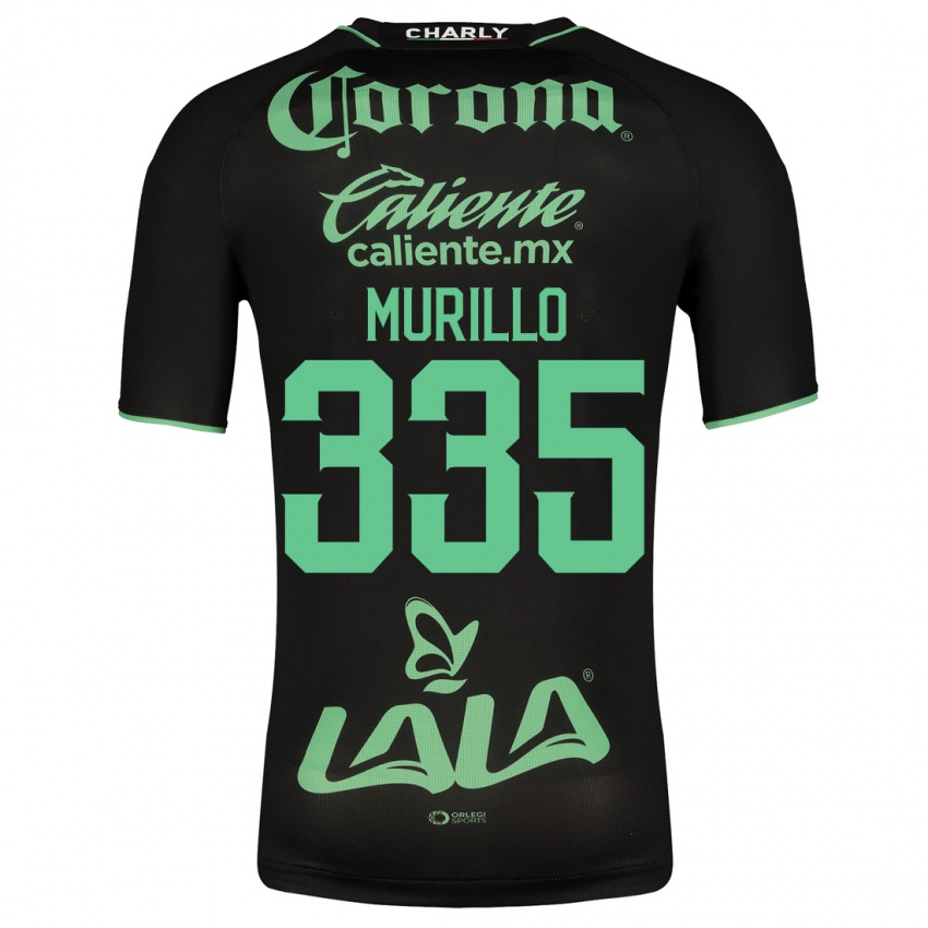 Męski Doryan Murillo #335 Czarny Wyjazdowa Koszulka 2023/24 Koszulki Klubowe