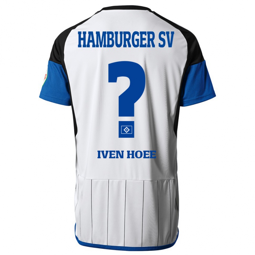 Kobiety Lennart Iven Hoee #0 Biały Domowa Koszulka 2023/24 Koszulki Klubowe