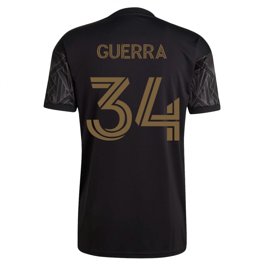 Kobiety Decarlo Guerra #34 Czarny Domowa Koszulka 2023/24 Koszulki Klubowe