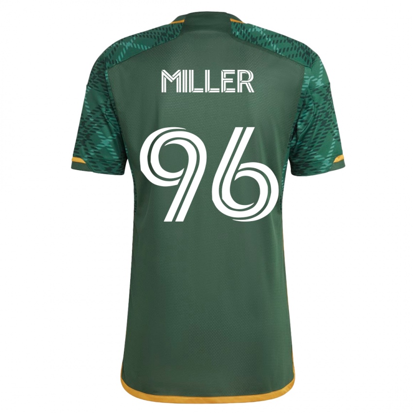 Kobiety Carver Miller #96 Zielony Domowa Koszulka 2023/24 Koszulki Klubowe