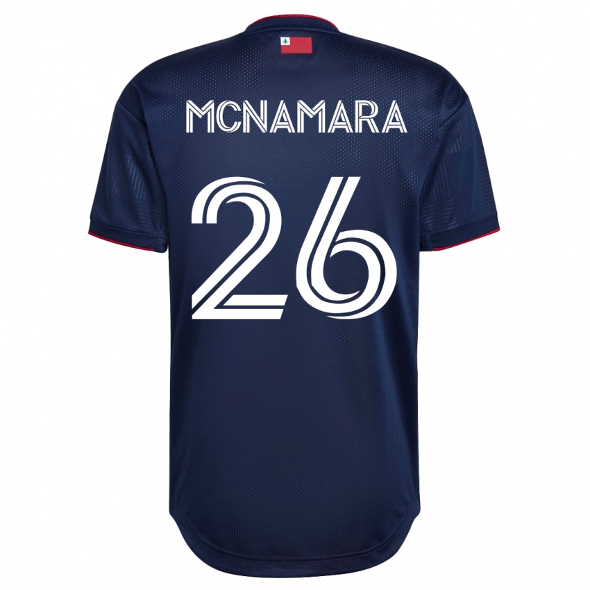 Kobiety Tommy Mcnamara #26 Marynarka Wojenna Domowa Koszulka 2023/24 Koszulki Klubowe