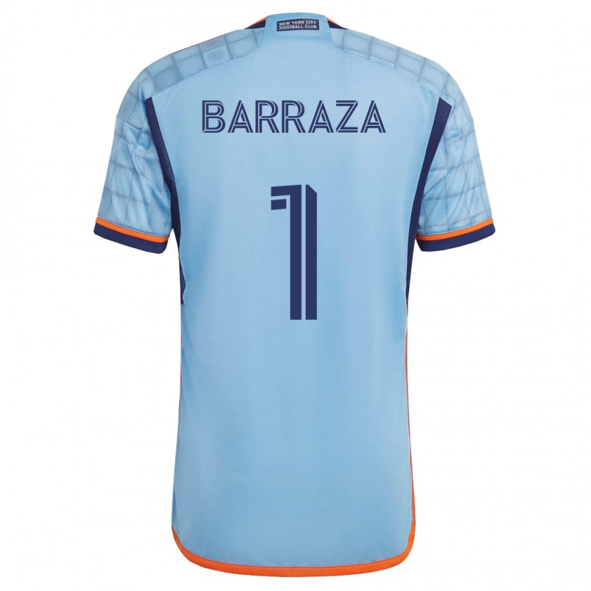 Kobiety Luis Barraza #1 Niebieski Domowa Koszulka 2023/24 Koszulki Klubowe