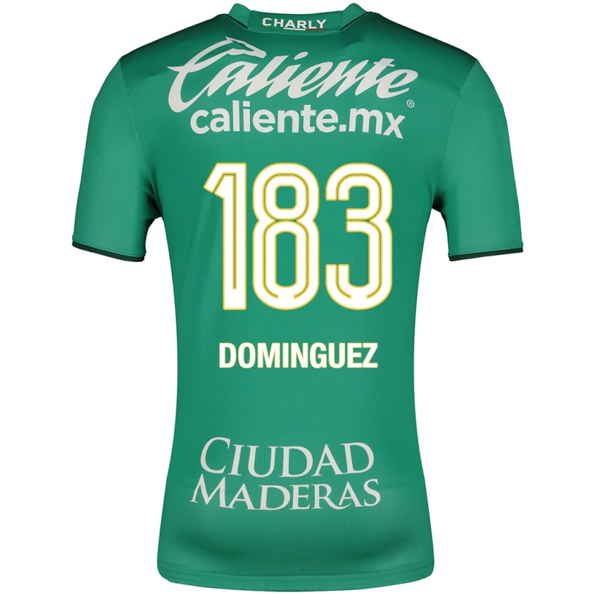 Kobiety Jesús Domínguez #183 Zielony Domowa Koszulka 2023/24 Koszulki Klubowe