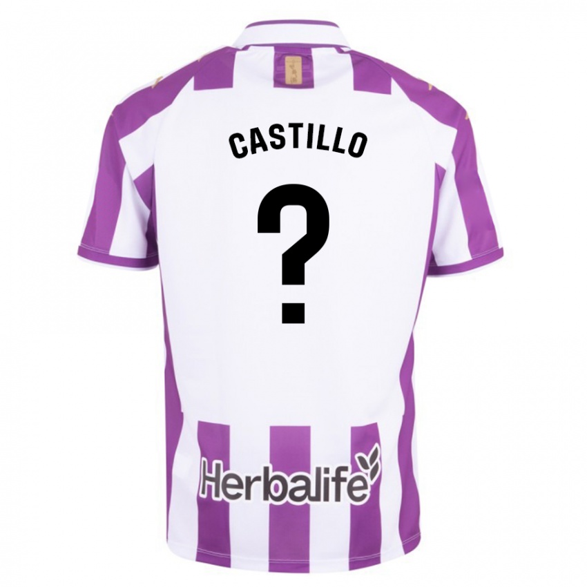 Kobiety Gonzalo Castillo #0 Purpurowy Domowa Koszulka 2023/24 Koszulki Klubowe