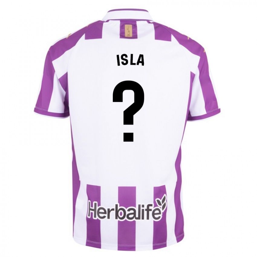 Kobiety Cristian Isla #0 Purpurowy Domowa Koszulka 2023/24 Koszulki Klubowe