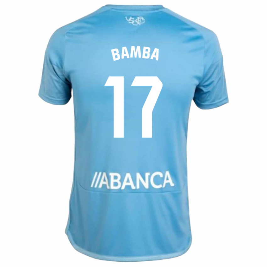 Kobiety Jonathan Bamba #17 Niebieski Domowa Koszulka 2023/24 Koszulki Klubowe