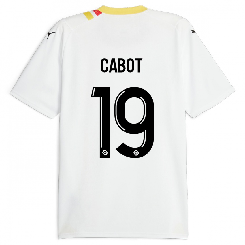 Kobiety Jimmy Cabot #19 Czarny Wyjazdowa Koszulka 2023/24 Koszulki Klubowe