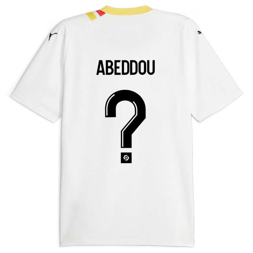 Kobiety Adam Abeddou #0 Czarny Wyjazdowa Koszulka 2023/24 Koszulki Klubowe