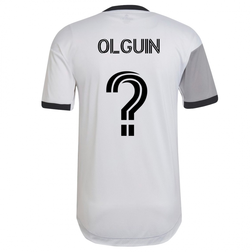 Kobiety Lucas Olguin #0 Biały Wyjazdowa Koszulka 2023/24 Koszulki Klubowe