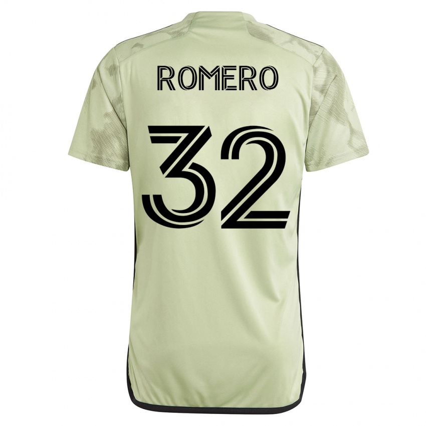 Kobiety Abraham Romero #32 Zielony Wyjazdowa Koszulka 2023/24 Koszulki Klubowe