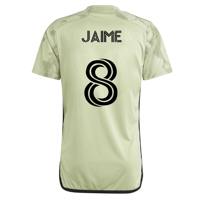 Kobiety Christopher Jaime #8 Zielony Wyjazdowa Koszulka 2023/24 Koszulki Klubowe