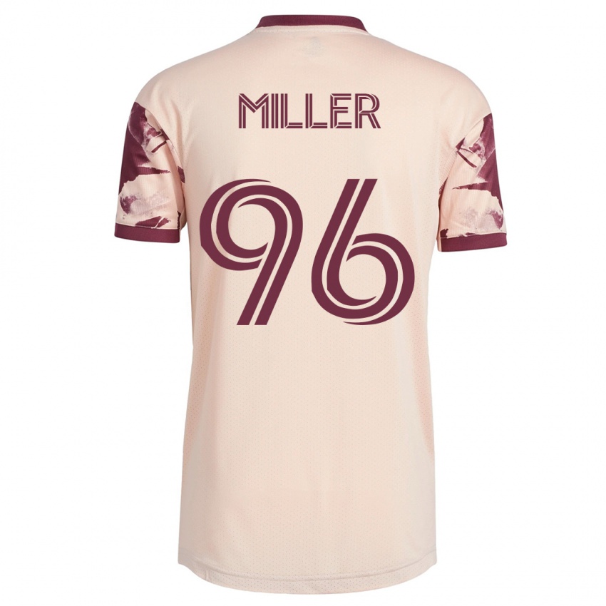 Kobiety Carver Miller #96 Białawy Wyjazdowa Koszulka 2023/24 Koszulki Klubowe