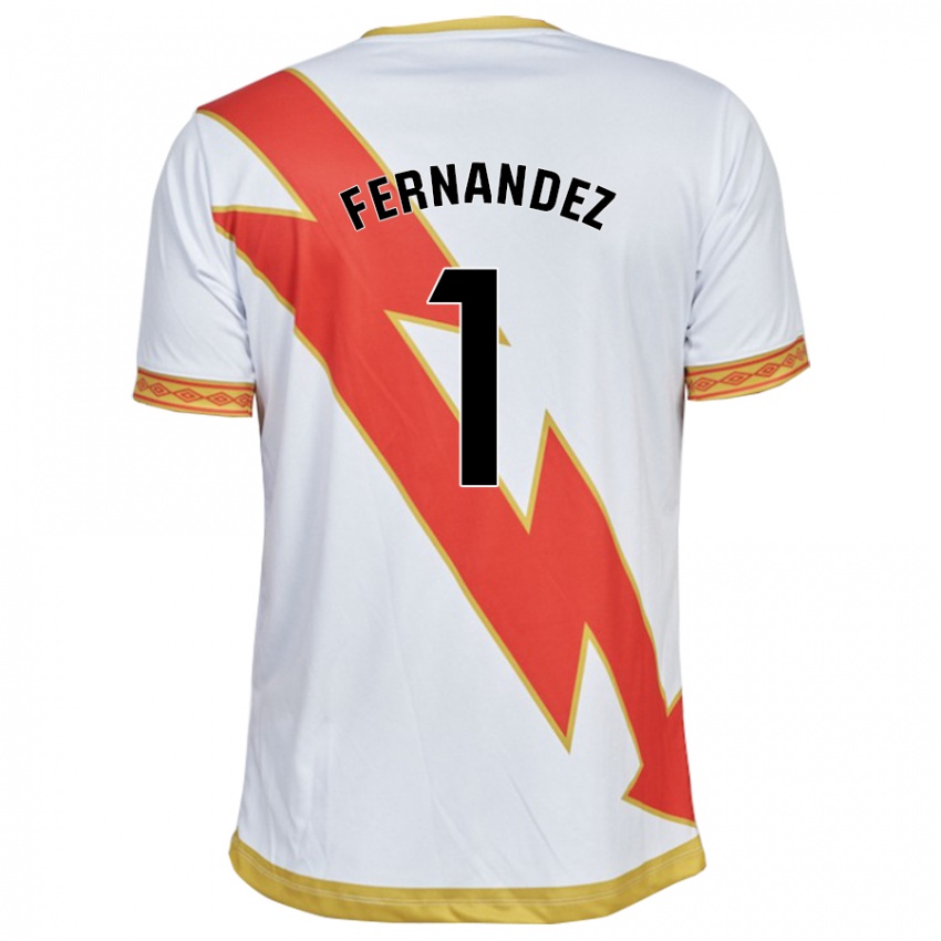 Dzieci Nerea Fernández Santos #1 Biały Domowa Koszulka 2023/24 Koszulki Klubowe
