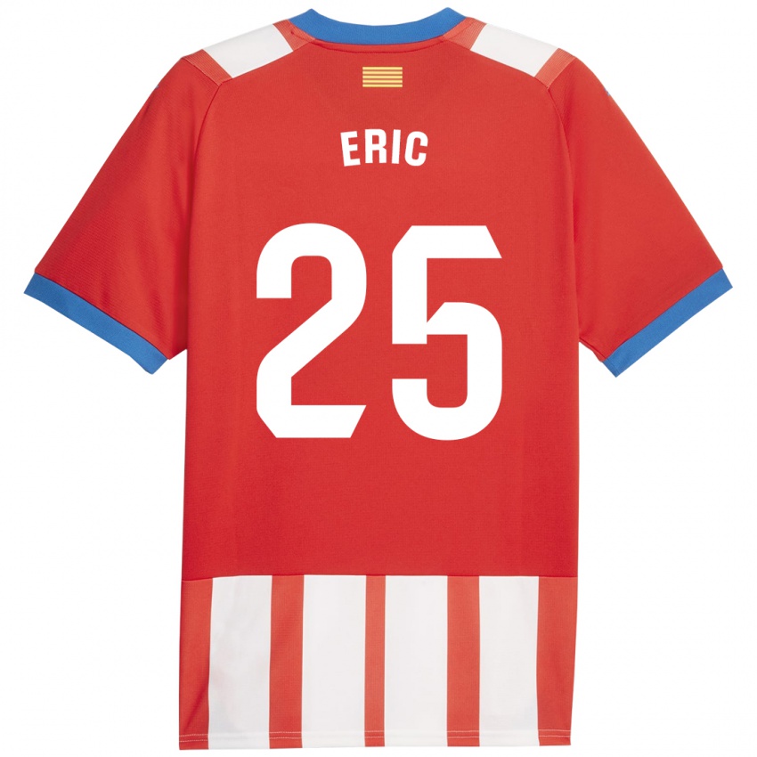Dzieci Eric Garcia #25 Czerwony Biały Domowa Koszulka 2023/24 Koszulki Klubowe