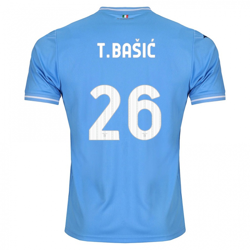 Dzieci Toma Basic #26 Niebieski Domowa Koszulka 2023/24 Koszulki Klubowe