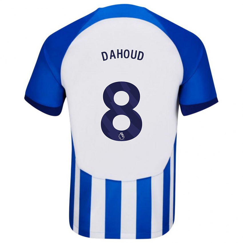 Dzieci Mahmoud Dahoud #8 Niebieski Domowa Koszulka 2023/24 Koszulki Klubowe