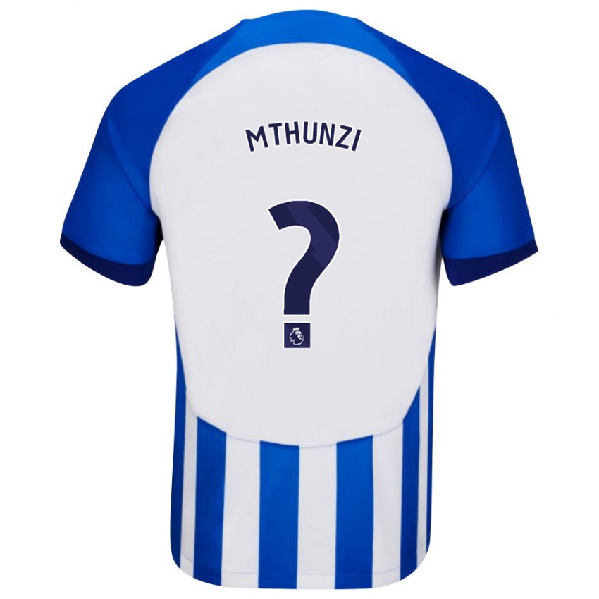 Dzieci Corbin Mthunzi #0 Niebieski Domowa Koszulka 2023/24 Koszulki Klubowe