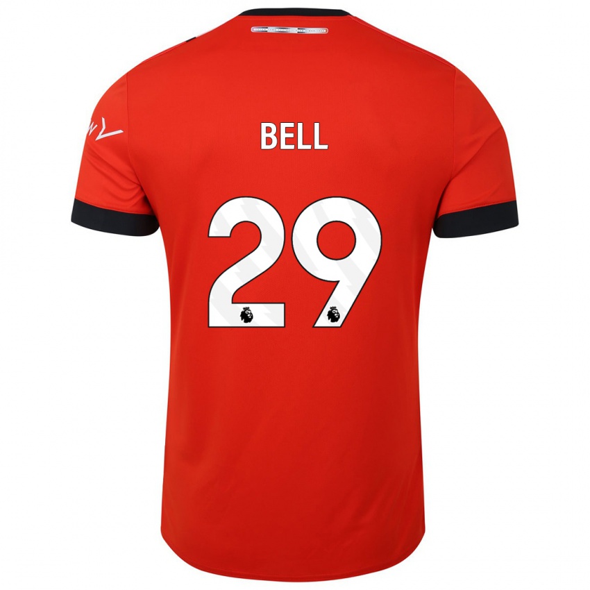 Dzieci Amari'i Bell #29 Czerwony Domowa Koszulka 2023/24 Koszulki Klubowe
