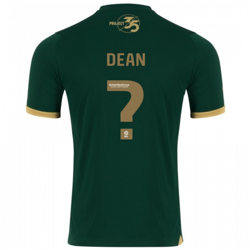 Dzieci Oscar Dean #0 Zielony Domowa Koszulka 2023/24 Koszulki Klubowe